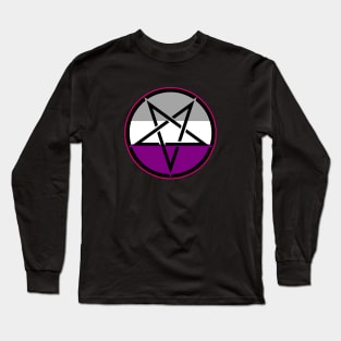 Asexual Pentagram Long Sleeve T-Shirt